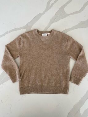 Zara Kids Crewneck Sweater - Light Brown